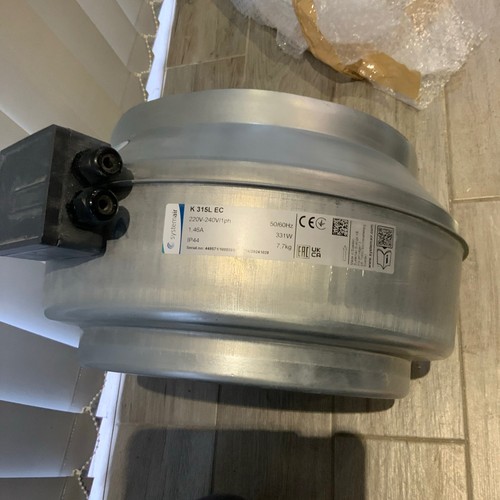 Systemair fan 315l - k, ec