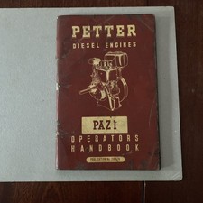 PETTER PAZ1 DIESEL ENGINE