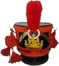 Leather Shako Helmet