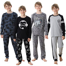 Boys Pyjamas Pjs Nightwear Set
