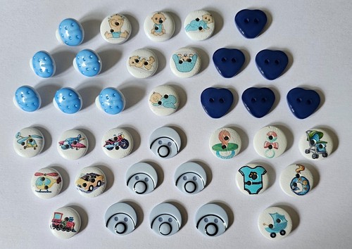 Buttons for boys - 36,