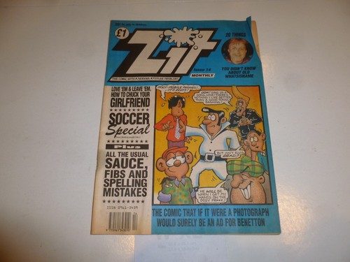 Zit comic issue date - zit,
