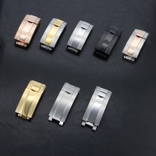 For Rolex Watch Buckle Premium Stainless Steel Micro-adjustable Butterfly Clasp