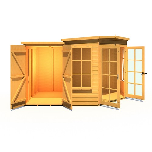 Shire hampton with side - shire, shed
