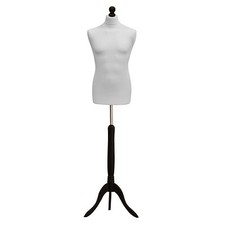 Size 40 Male Tailors Dressmaker Mannequin Bust Fashion Dummy Retail Display❤
