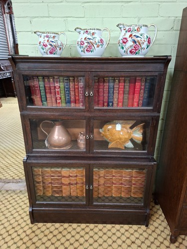 Dark oak minty type - type, bookcase