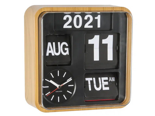 Karlsson wall clock mini flip - clock,