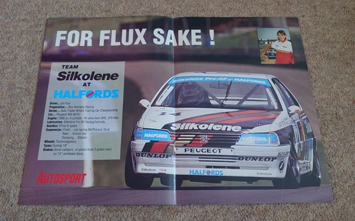 Peugeot 405 mi16 poster - 405, 1993