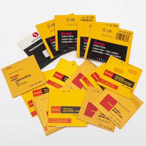 Kodak wratten filters gelatin - wratten,