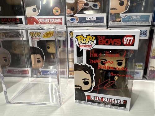 Funko pop karl urban signed - funko,