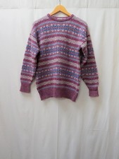 Shetland Fair Isle Wool Jumper