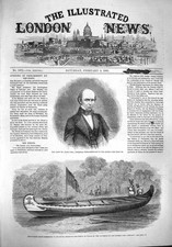 Old Antique Print 1861 Baly