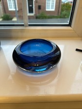 Whitefriars Midnight Blue Oval Dish