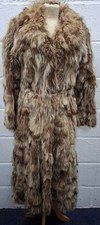 Real Raccoon Fur Coat Vintage