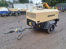 DOOSAN INGERSOLL RAND 7/31e DIESEL  COMPRESSOR GENERATOR Low Hours 