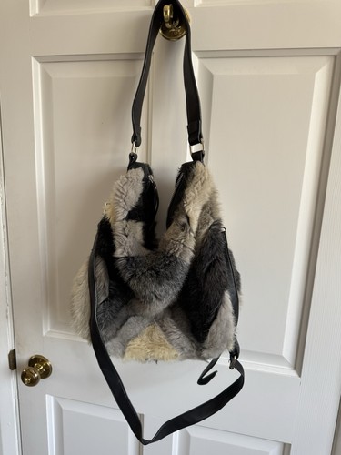 Next faux fur - next, patchwork