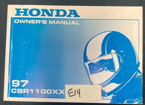 Oem honda 1997 cbr1100xx - honda, owner