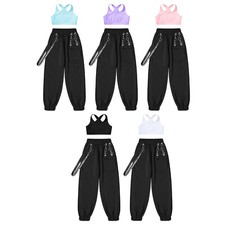 Girl's 2 Piece Street Crop Top