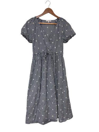Madewell blue gingham - madewell,