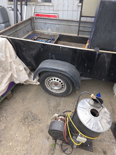 Single axel trailer - single, with