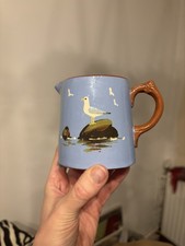 Dartmouth Pottery Devon Blue Seagull Milk Jug