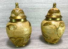 PAIR OF VINTAGE INDIAN BRASS