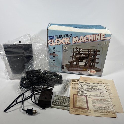Vintage 1980 electric clock - vintage,