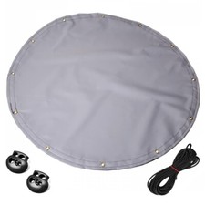 ROUND TARPAULIN HAY COVER Sheep Ring Feeder Keep Hay Dry From Rain & Snow