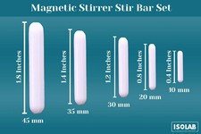 Ptfe magnetic stirrer - magnetic, bars