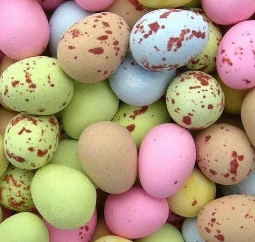 Chocolate mini eggs 1kg bag - chocolate,