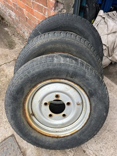 Bateman trailer tyres also - bateman, x3