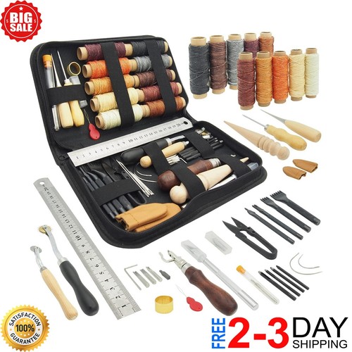 Leather working tools craft - leather,