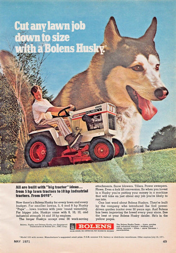 Bolens lawn mower garden - bolens,