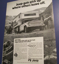 1972 jeep pickup camper - 1972,