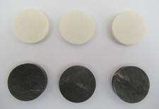 Buffalo bone spacers - 3, 3
