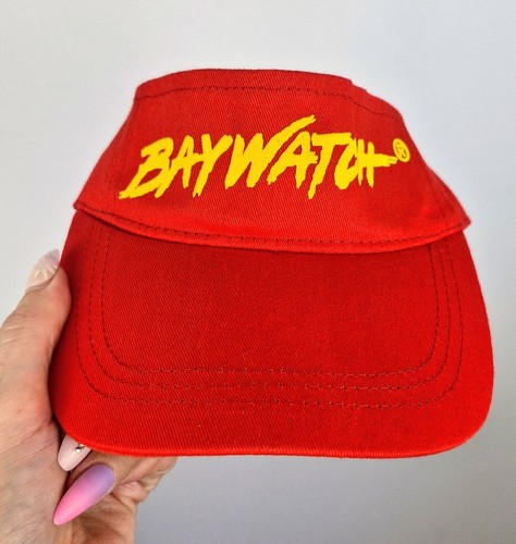 Baywatch red visor cap one - visor,