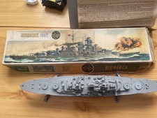 RARE VINTAGE AIRFIX CONSTRUCTION KIT THE BISMARCK  MODEL PLASTIC