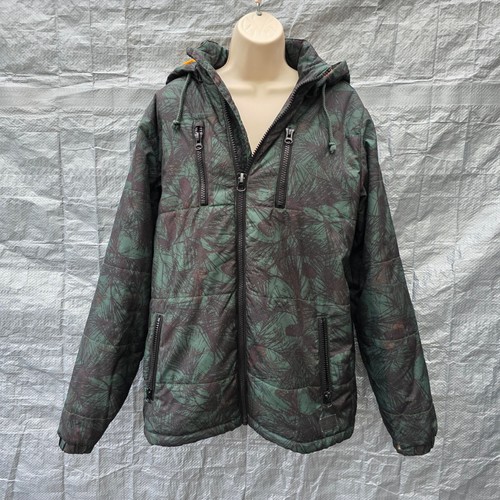 Vans mens camo puffer jacket - vans,