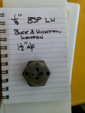 1/8 BSP LH DIE NUT BUCK &
