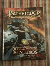 PATHFINDER ADVENTURE PATH Rise of the Runelords  ANNIVERSARY EDITION TTRPG