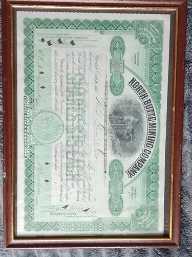 Mining co shares - u.s.a, co.