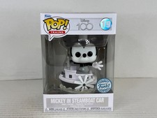 Funko POP Vinyl - Trains - Disney 100 - Mickey In Steamboat Car - #19