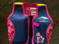 Child's swimming jacket, buoyancy aid - 'Konfidence' removable floats up to 20kg