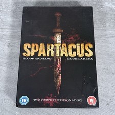 Spartacus Blood & Sand + Gods of the Arena DVD Box Set - Two Complete Series