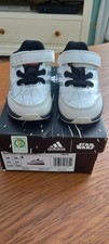 Adidas Star Wars Rapida Run Children Baby Trainers Sport Shoes Stormtrooper 3 UK
