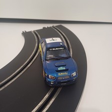 Subaru Blue number 7  Scalextric Cars