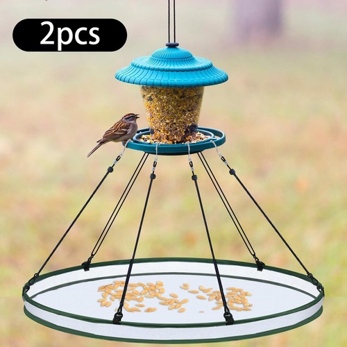 Easy install bird feeder - bird, tray