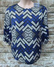 New Tag Ladies Bhs Blue Silky