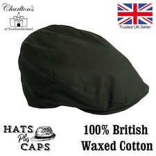 Quality Waxed Flat Cap British