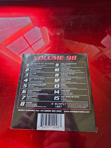 Sunfly karaoke cdg hard - 98,